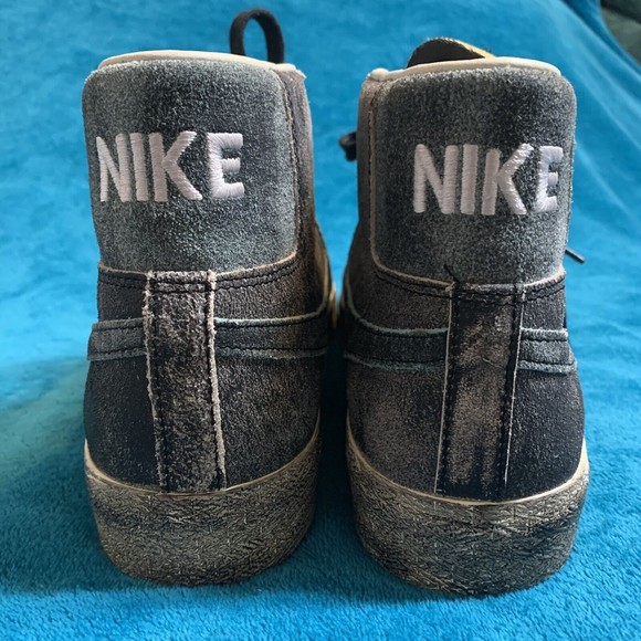 Nike SB Zoom Blazer Mid PRM Black Light Dew DA1839-001 Men's size 10 - Picture 6 of 11